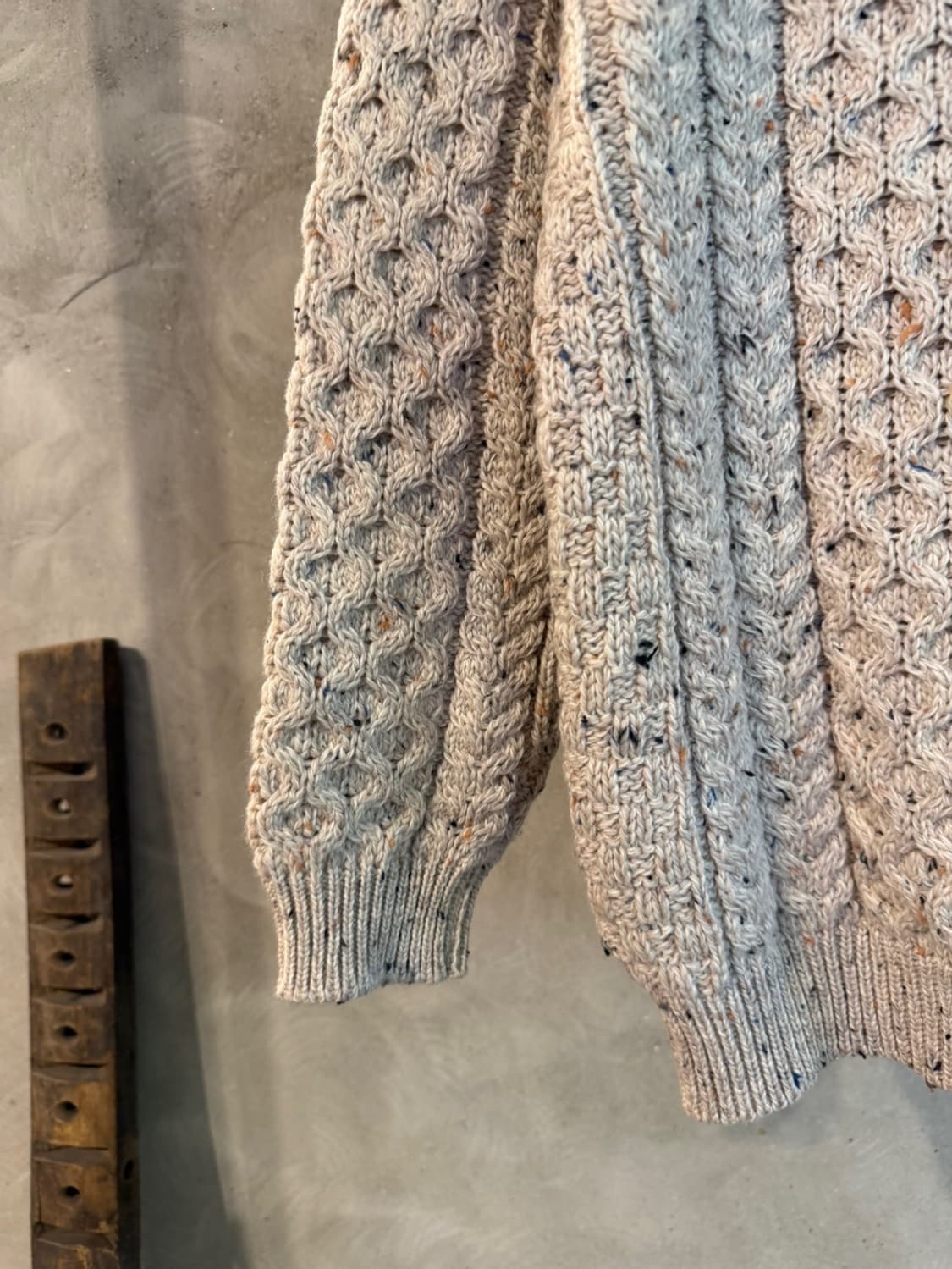 아란크래프트 피셔맨 니트 66~77 상품이미지8