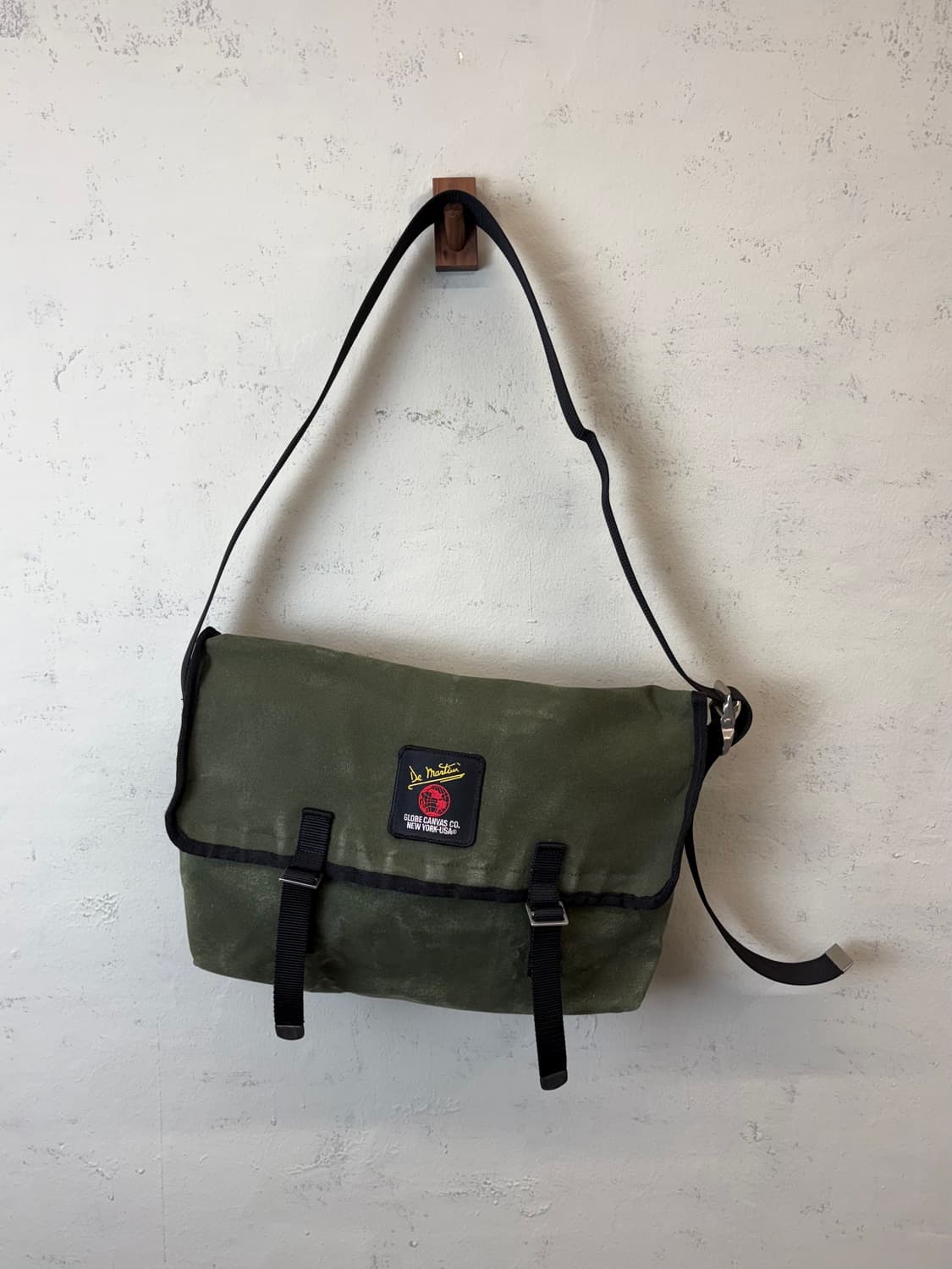 드 마티니 USA 빈티지 캔버스 메신저백 상품이미지2