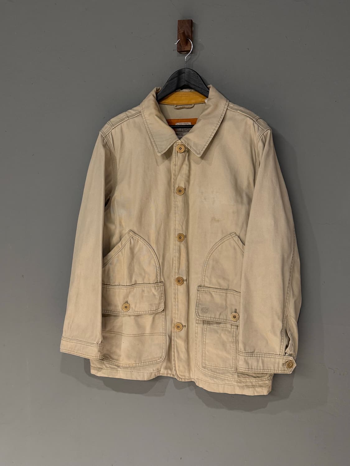 팀버랜드 퀼팅 내피 캔버스 워크자켓 상품이미지1