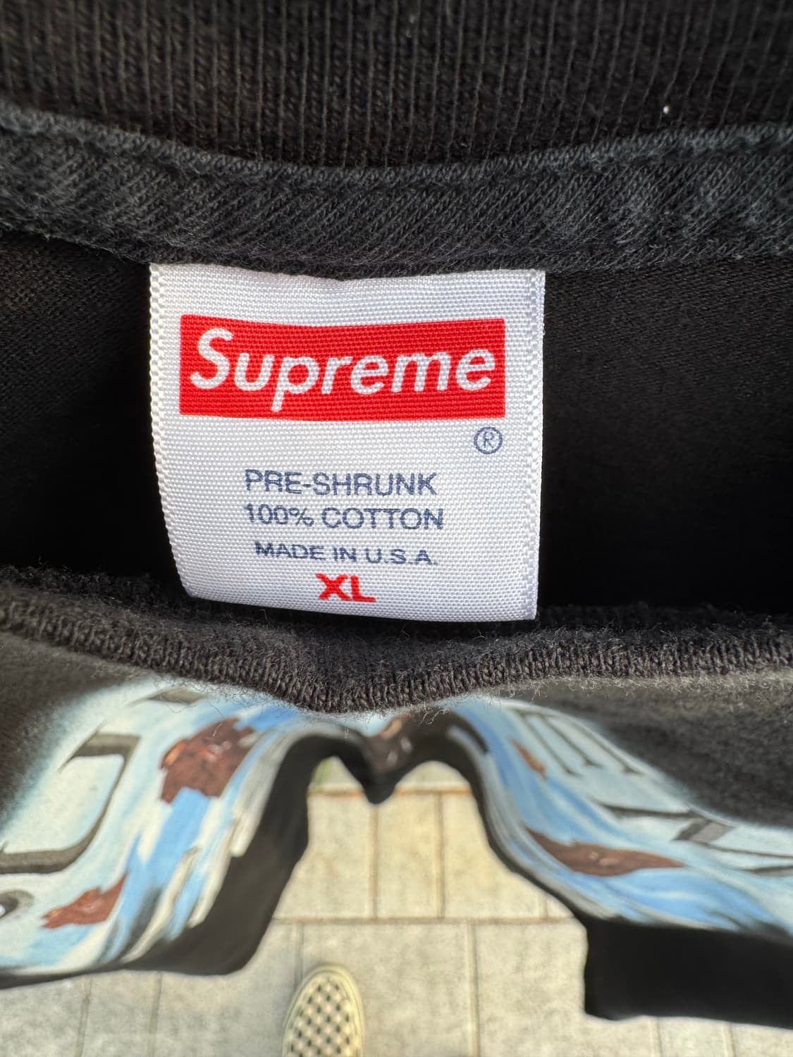 슈프림 챈트 오마주 티셔츠 상품이미지3