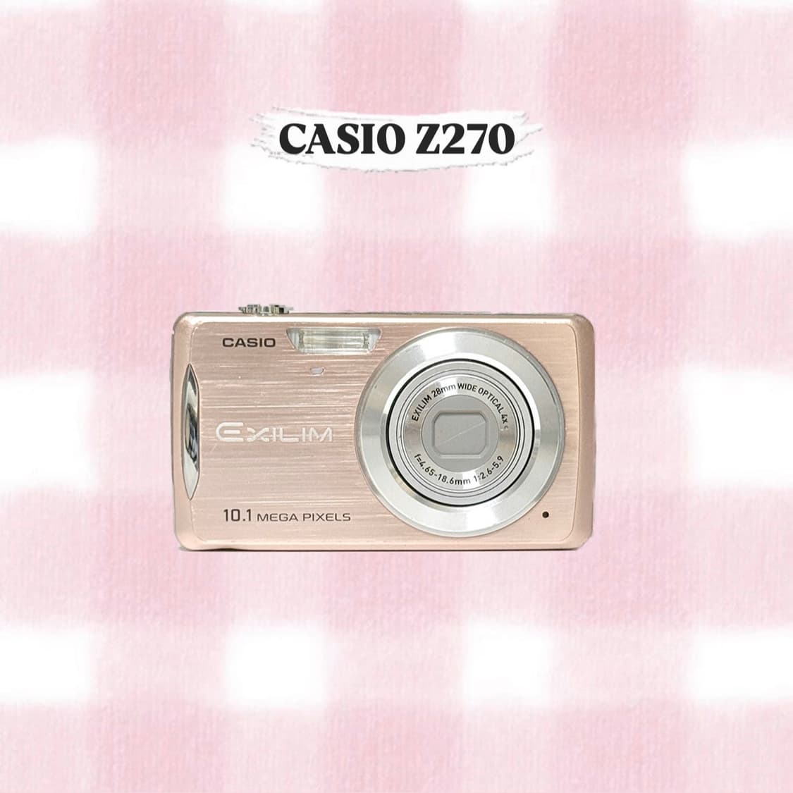 카시오 엑슬림 Z270 로즈골드 빈티지디카 상품이미지1