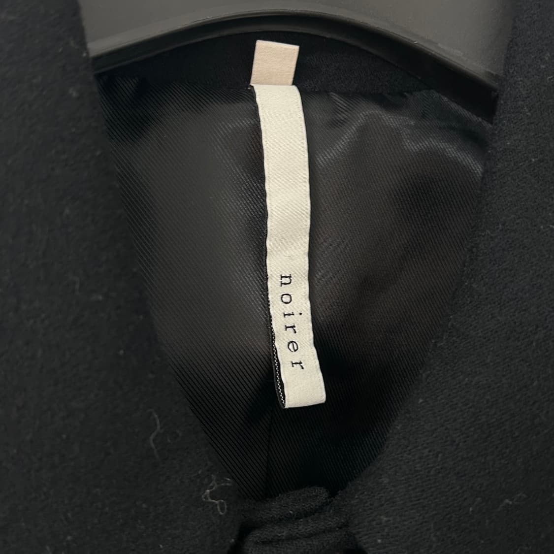 노이어 메리노울 오버핏 크롭 블루종 자켓 상품이미지8