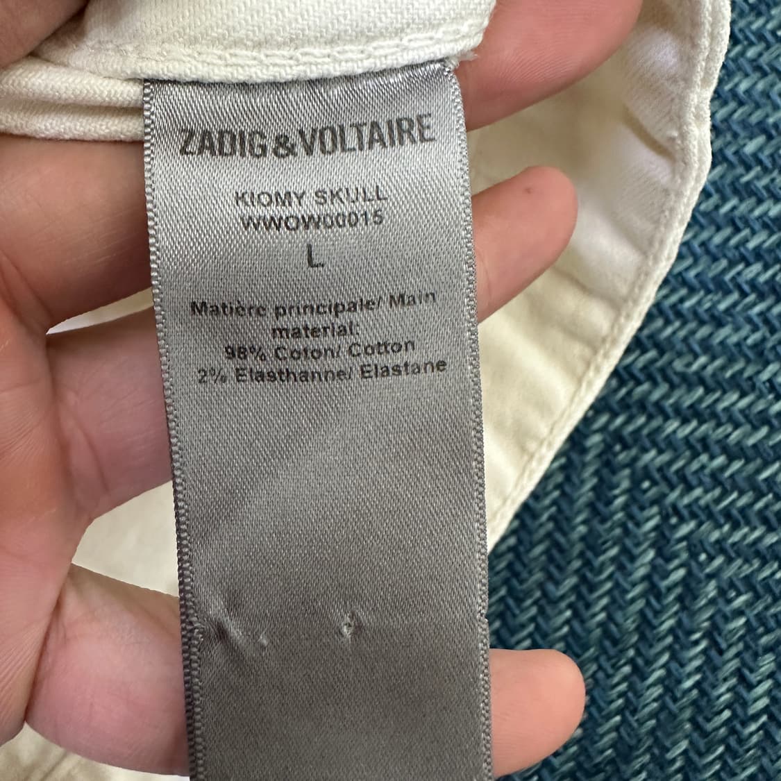 [여성L] 쟈딕앤볼테르 데님 자켓 상품이미지6