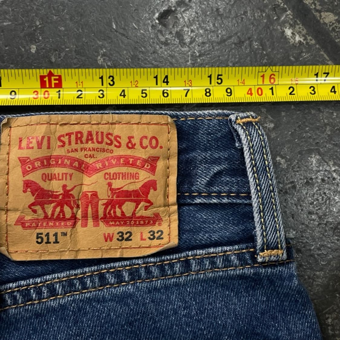 32 리바이스 511 청바지 새상품  상품이미지9
