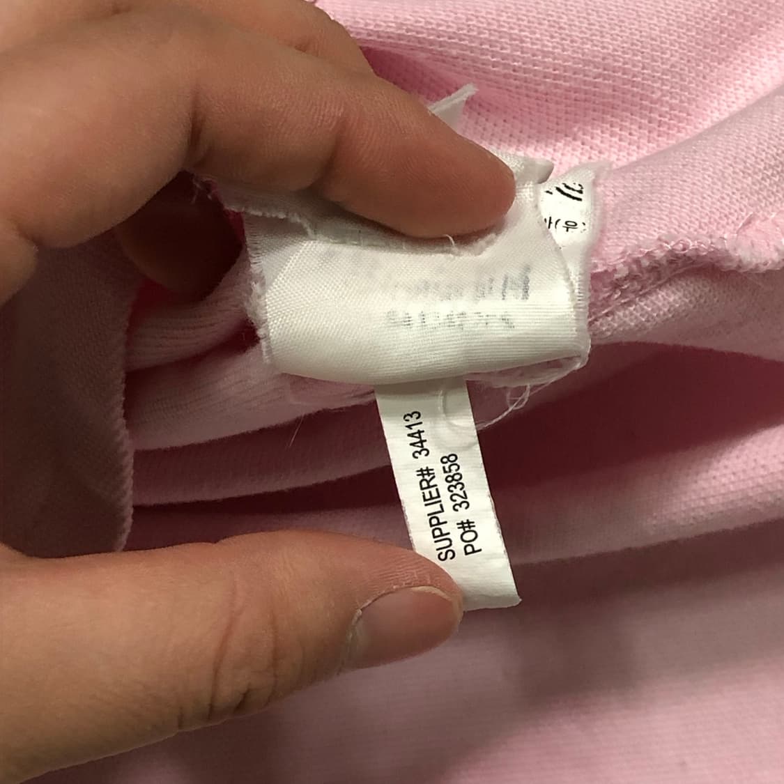 폴로 랄프로렌 빅포니 딸기우유 배색 반팔티 상품이미지7