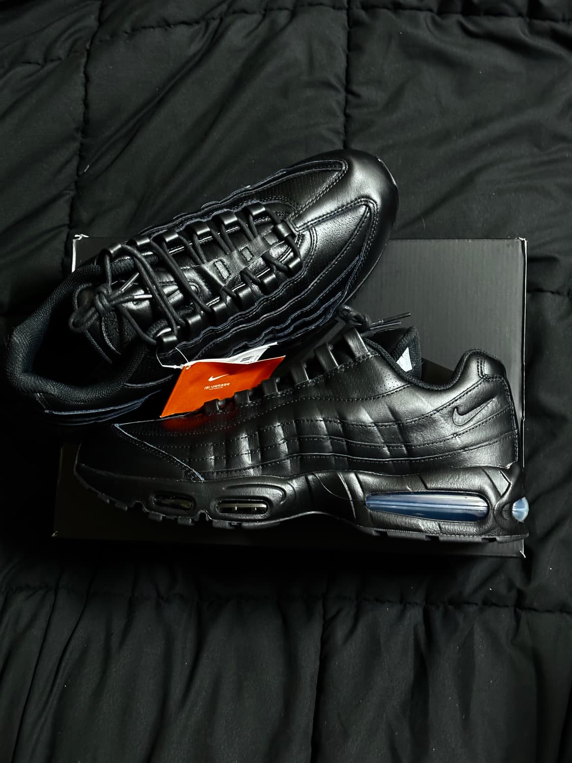 [305] 나이키 에어 맥스 95 빅 버블 LTR QS 블랙 상품이미지1