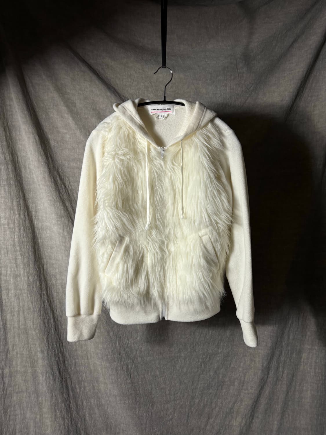 COMME des GARÇONS GIRL Fur Hoodie  Zip  상품이미지1