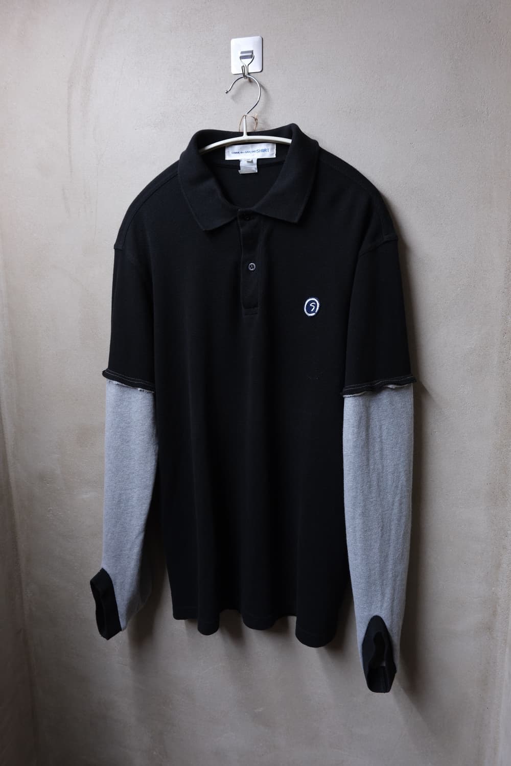 Comme des garcons shirt 레이어드 카라티 m 상품이미지2