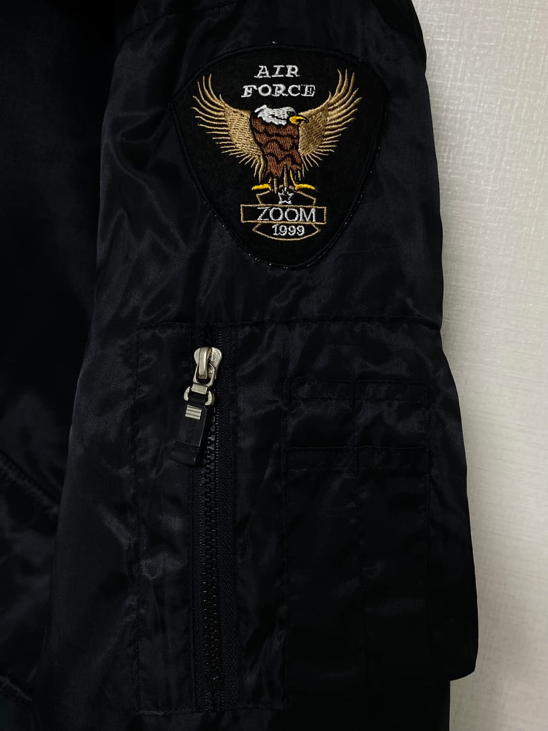 1999년 ZOOM AIR FORCE BOMBER JACKET 상품이미지3