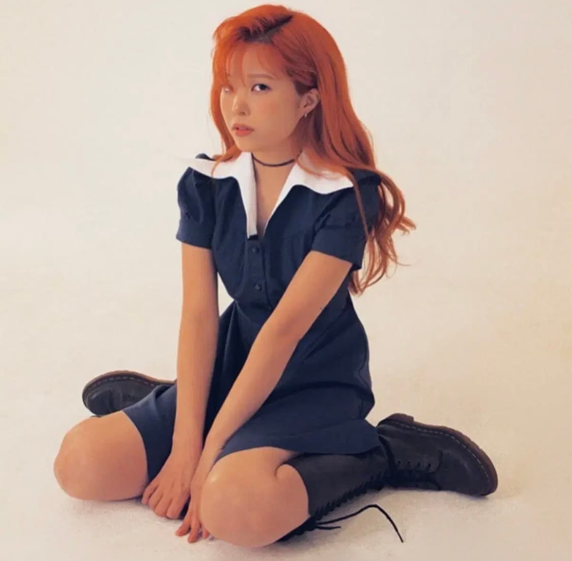 빈티지 로리타 록밴드걸 로카 원피스 상품이미지7