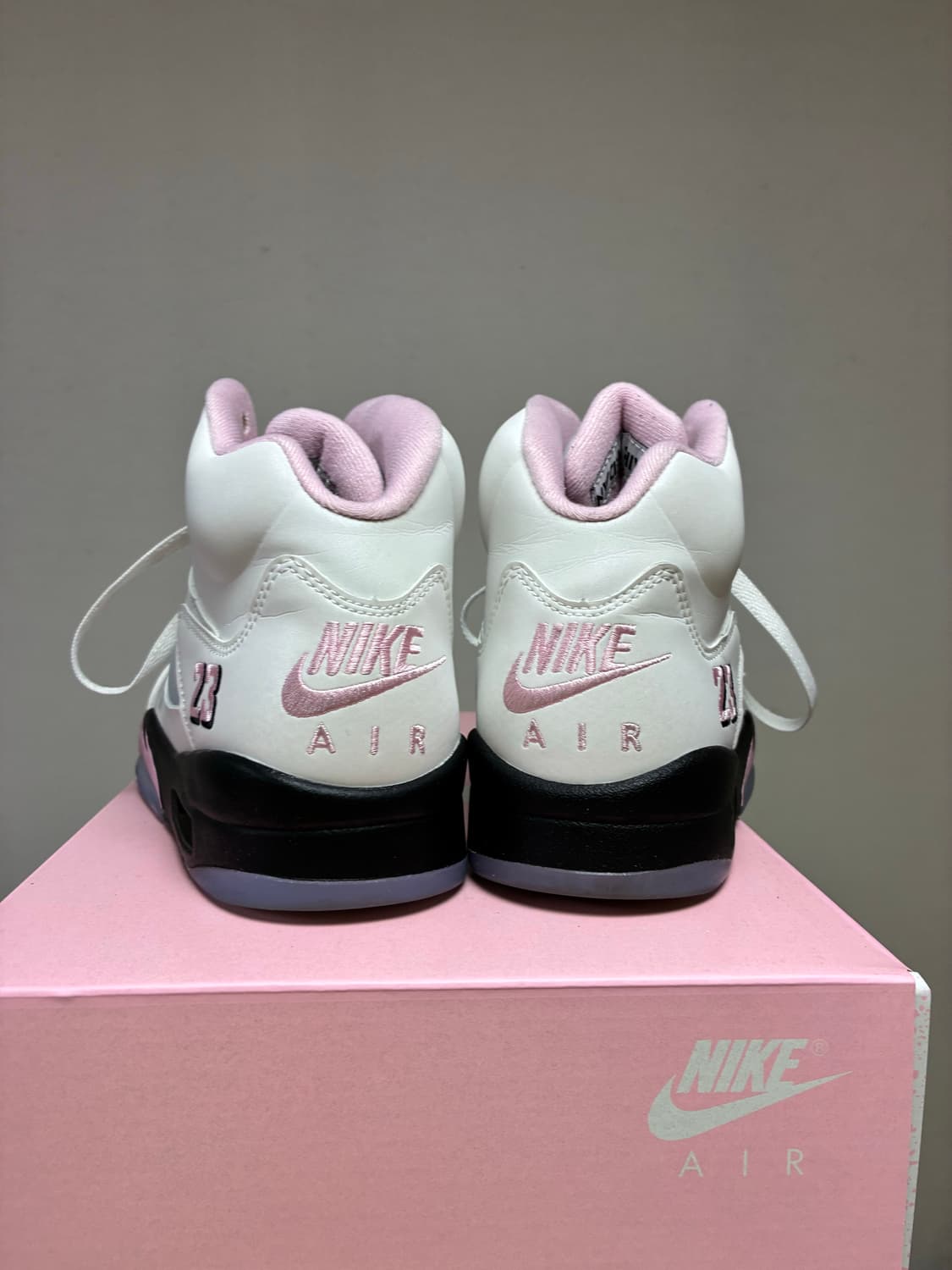 [260]나이키 에어조던5 레트로og 화이트 소프트핑크 상품이미지4