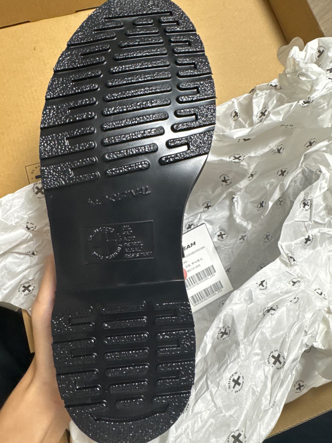 닥터마틴 1461 모노 스무스 블랙 260 상품이미지5