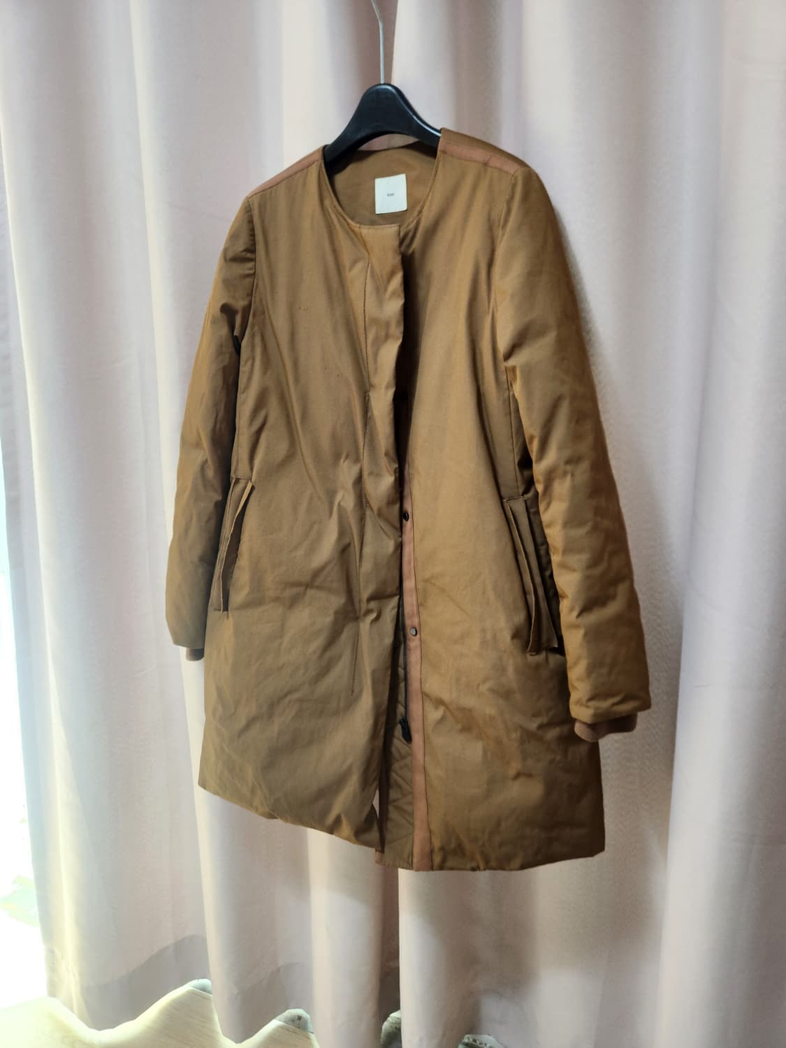 구호 거위털 패딩 코트  (베스트따로입을수있음) 상품이미지3