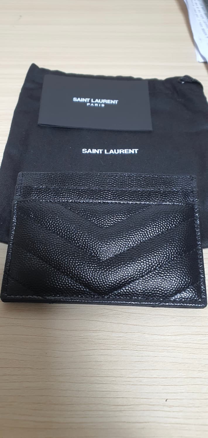 입생로랑 생로랑 카드지갑/지갑 새상품급 정품 금장(감정O) 상품이미지3