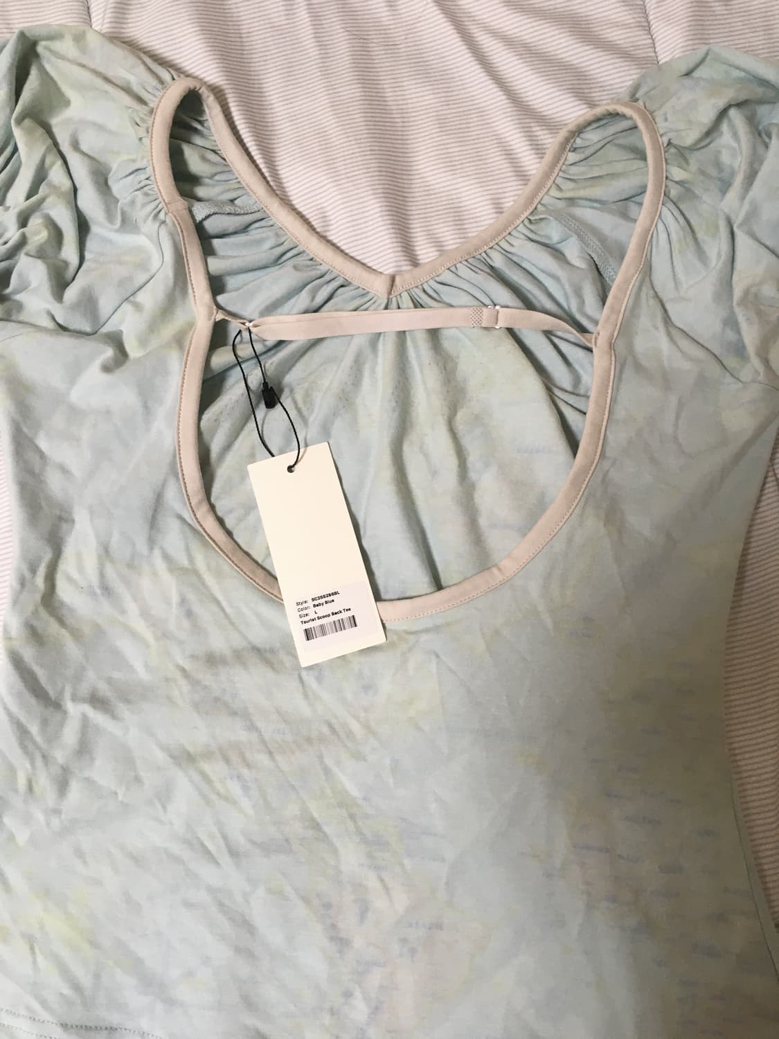 스컬프터 Tourist Scoop Back Tee Baby Blue -L 상품이미지3