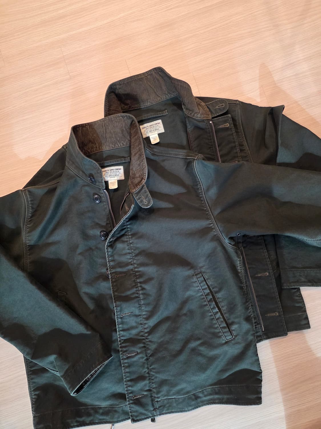RRL 더블알엘 코듀로이 칼라 코튼 덱 자켓 판매 상품이미지1
