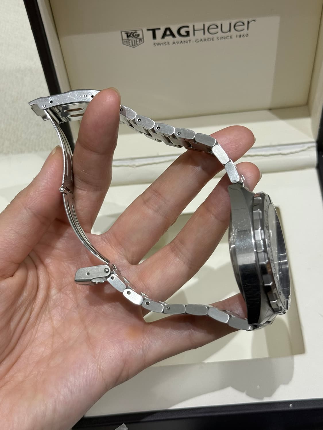 [44] 태그호이어 포뮬러1 칼리버16 오토매틱 스틸 44mm 상품이미지3