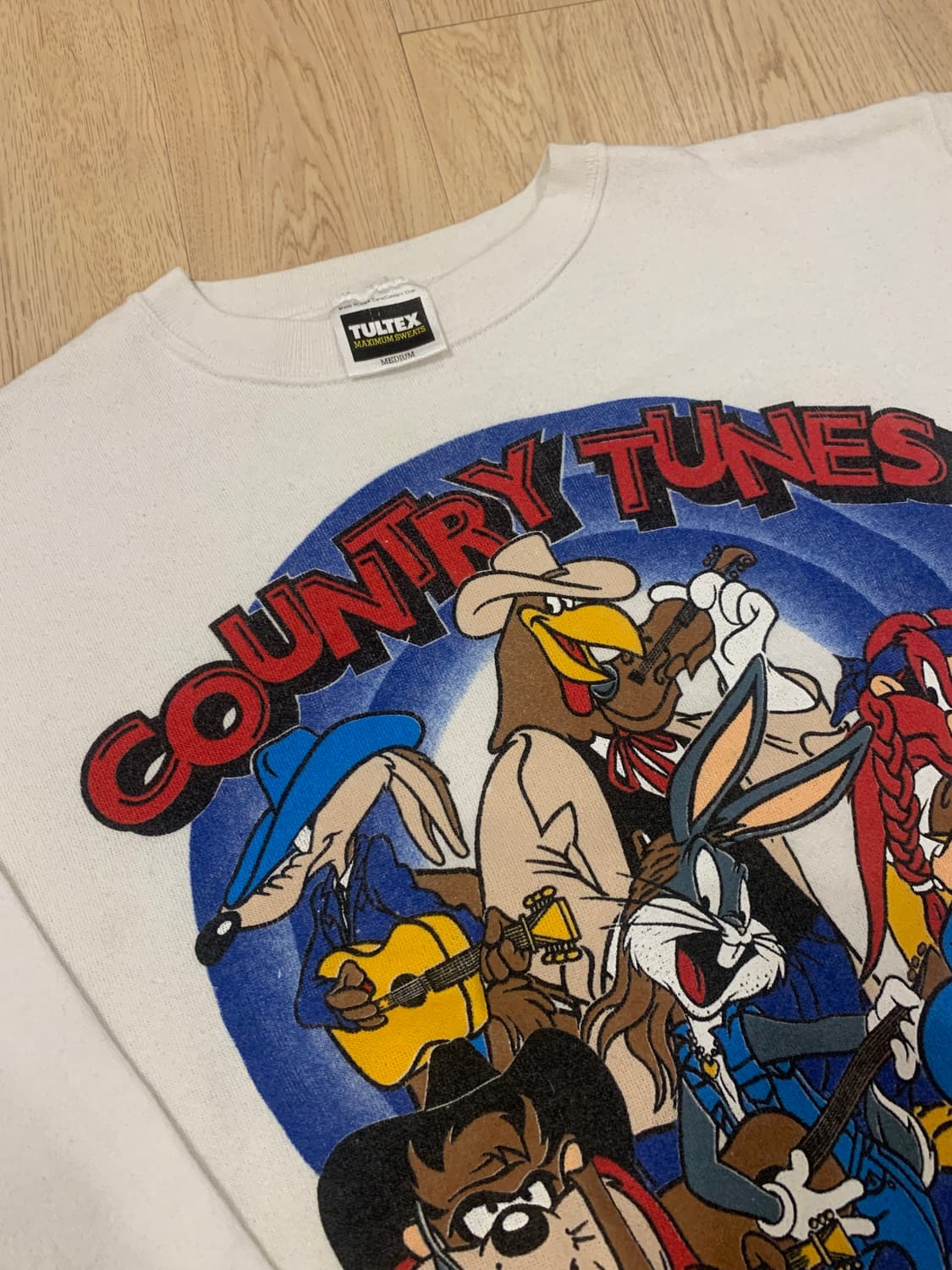 90s 루니툰 맨투맨 made in usa 상품이미지2