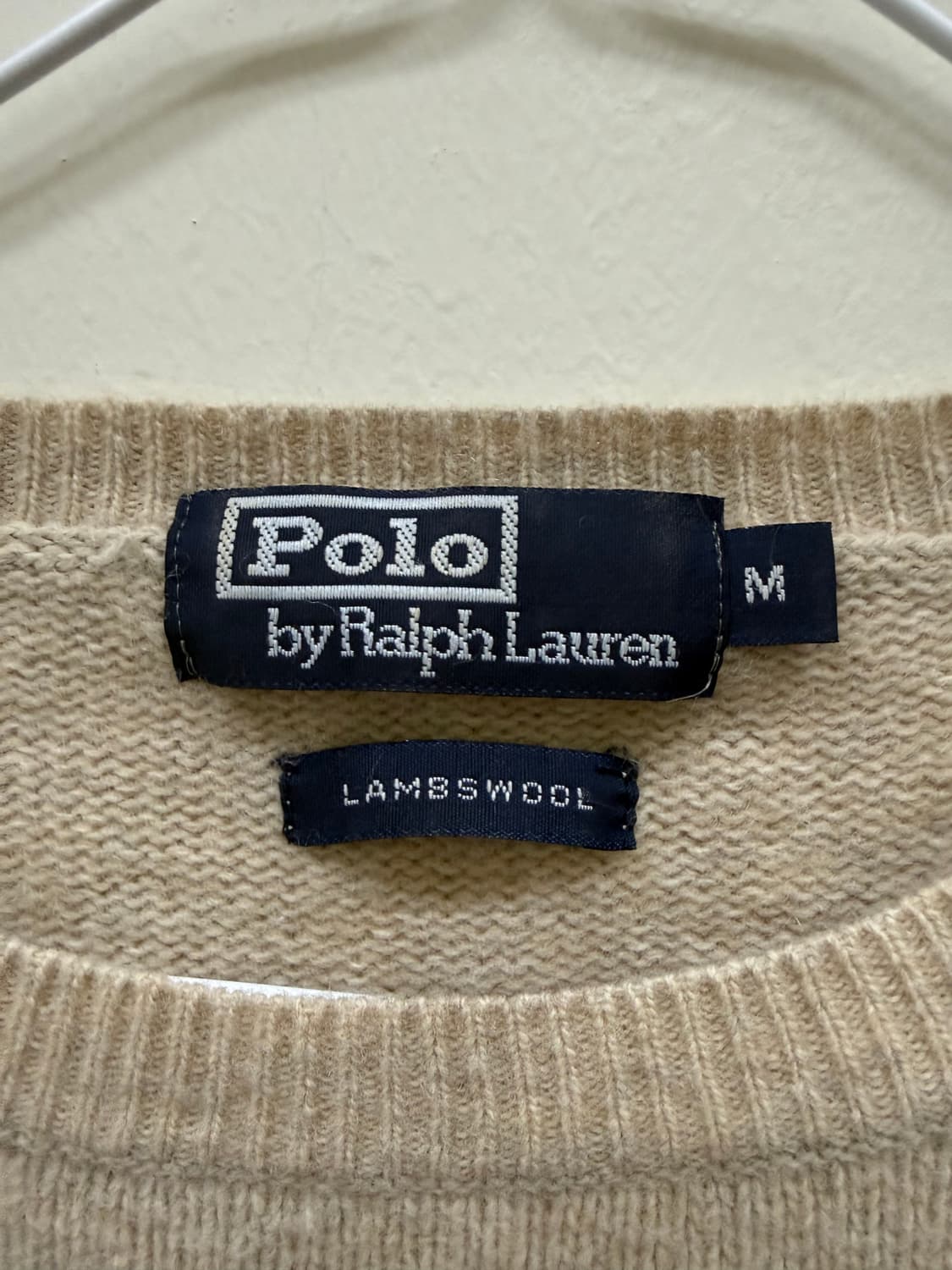 폴로랄프로렌 베이지 니트 상품이미지2