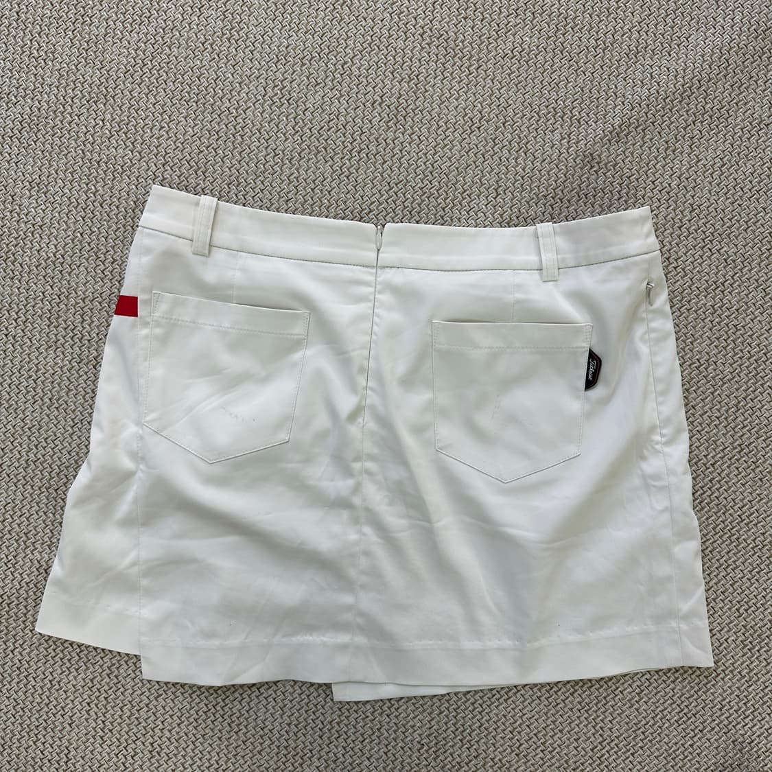 28 타이틀리스트 화이트 골프 스커트 0421D 상품이미지4