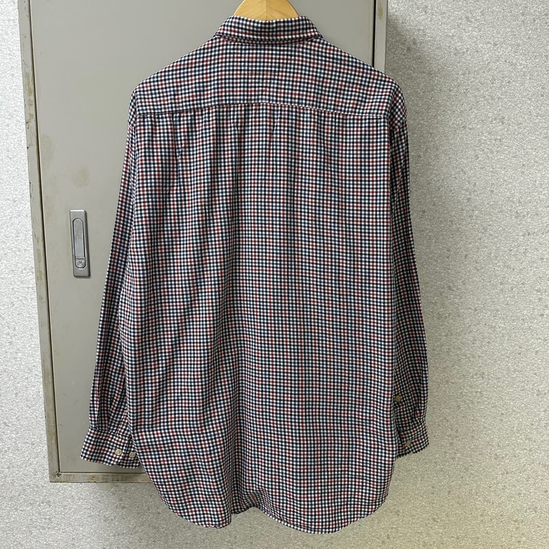 (L)90'S 타미 체크 셔츠-Y369 상품이미지7