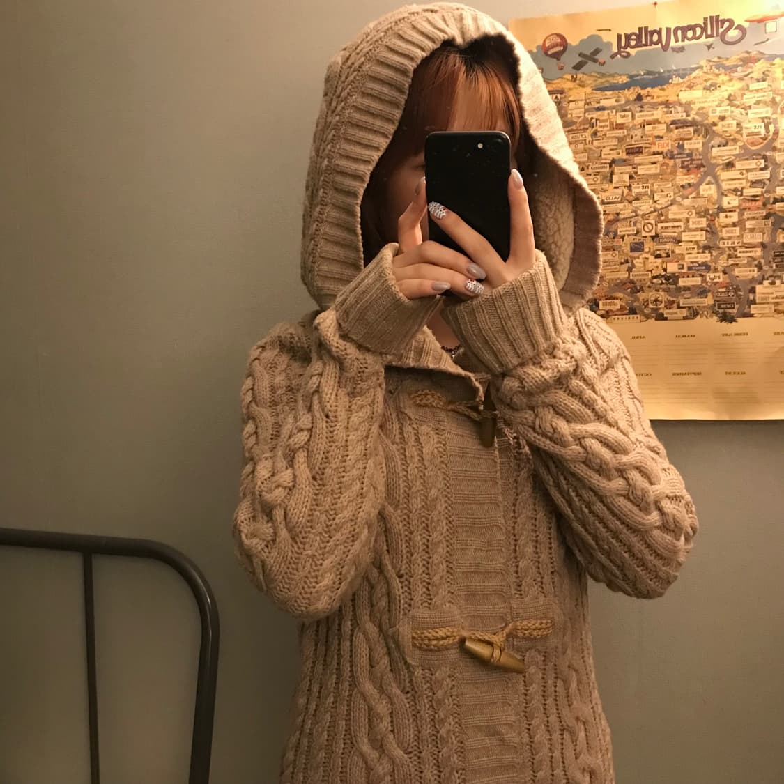 티니위니 대대장 떡볶이 꽈배기 후드가디건 상품이미지3