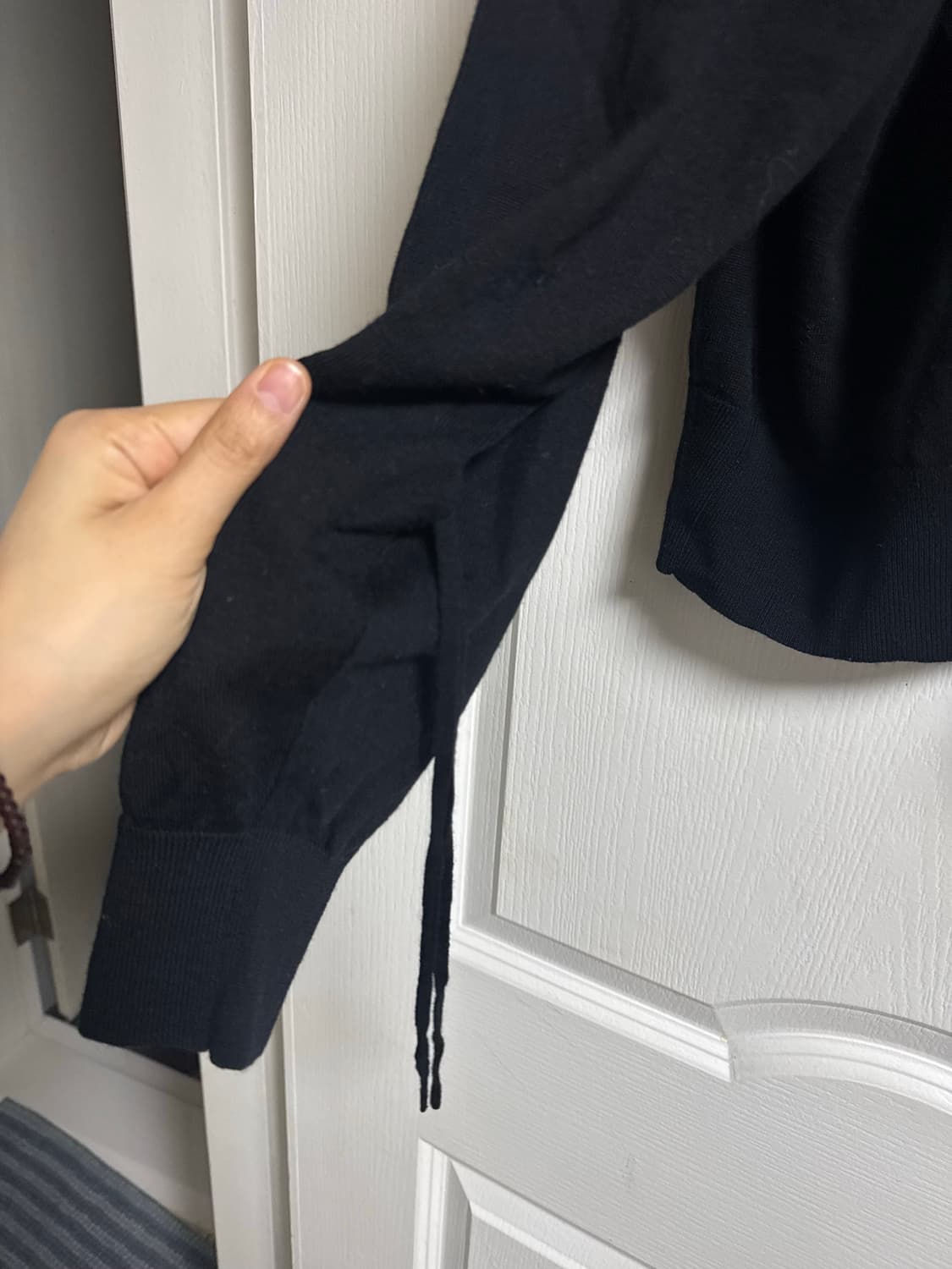 유니클로 jw앤더슨 터틀넥 목티 니트 블랙L 상품이미지2