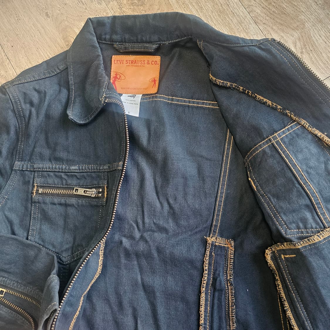 리바이스 Levis 80-90s 라이더 데님 자켓 상품이미지5