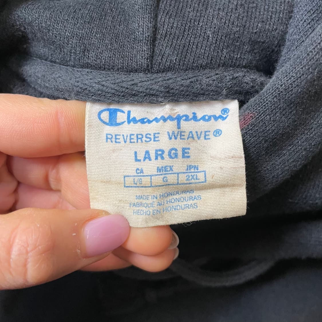 챔피온 리버스위브 후드티 L 상품이미지5