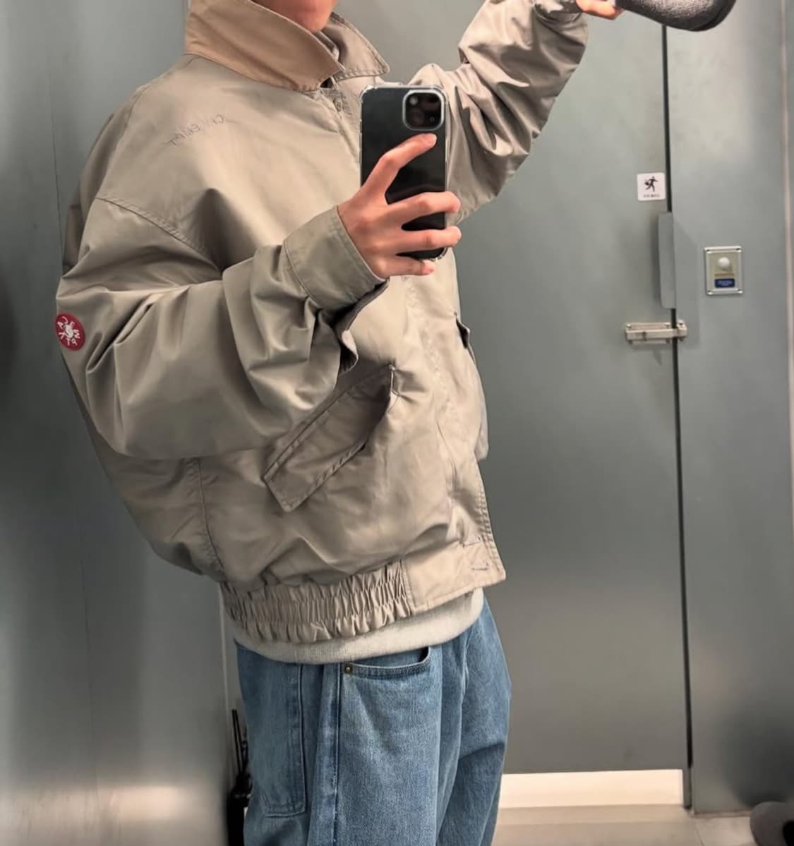 Cav Empt C/N Reversible Zip Jacket Grey 상품이미지2