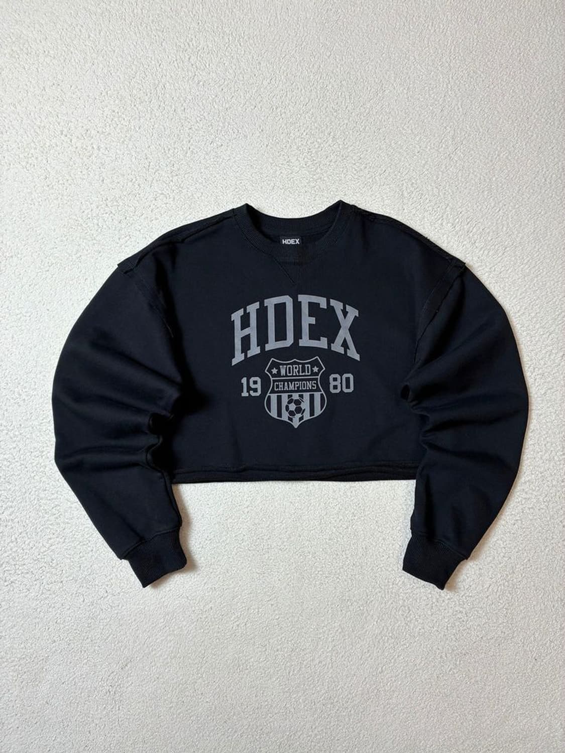 HDEX 우먼스 바시티 크롭 맨투맨 PN7409 상품이미지1