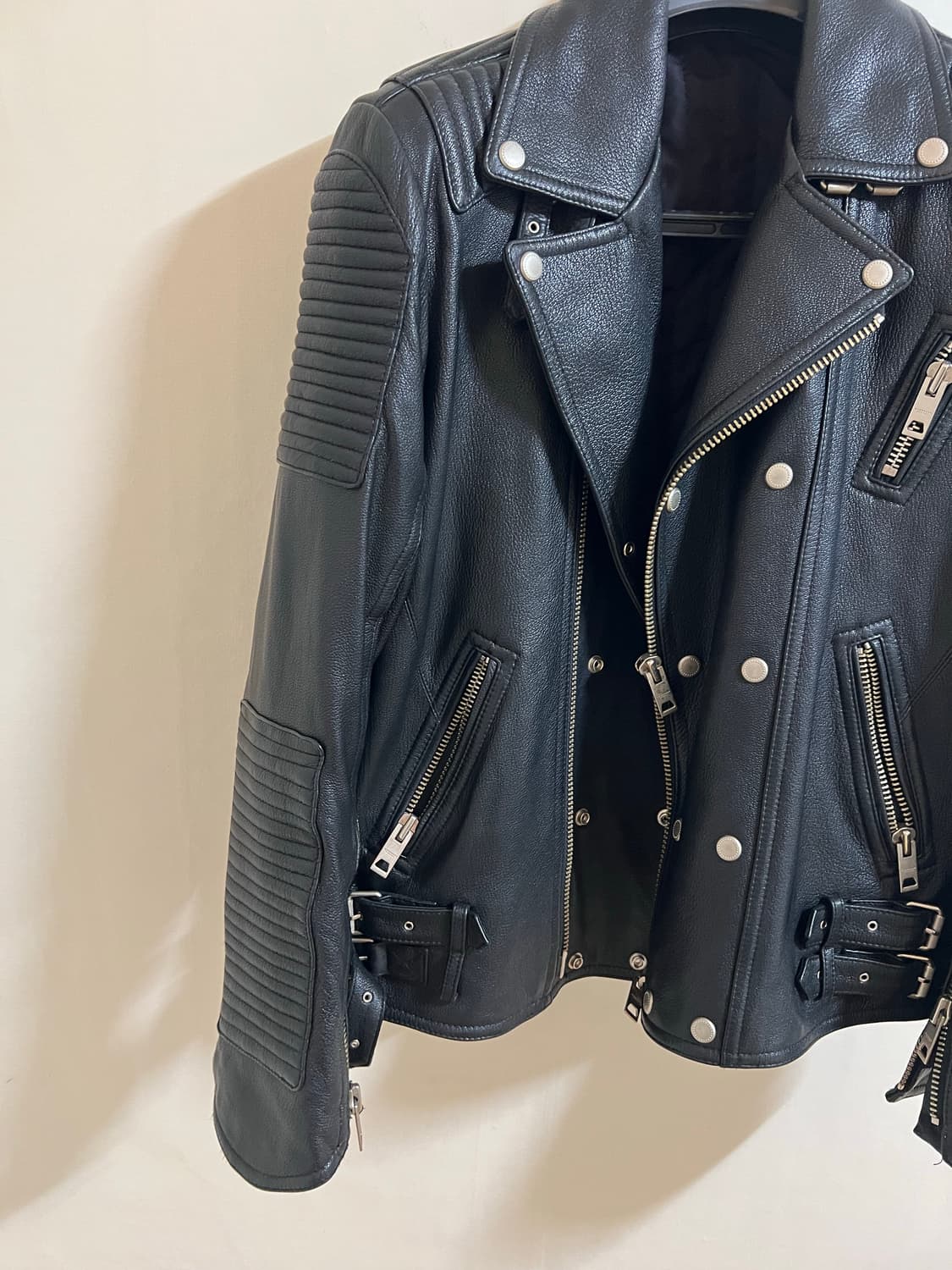 [XXL] 신흥사 버버리 프로섬 스타일 레더 자켓 상품이미지2