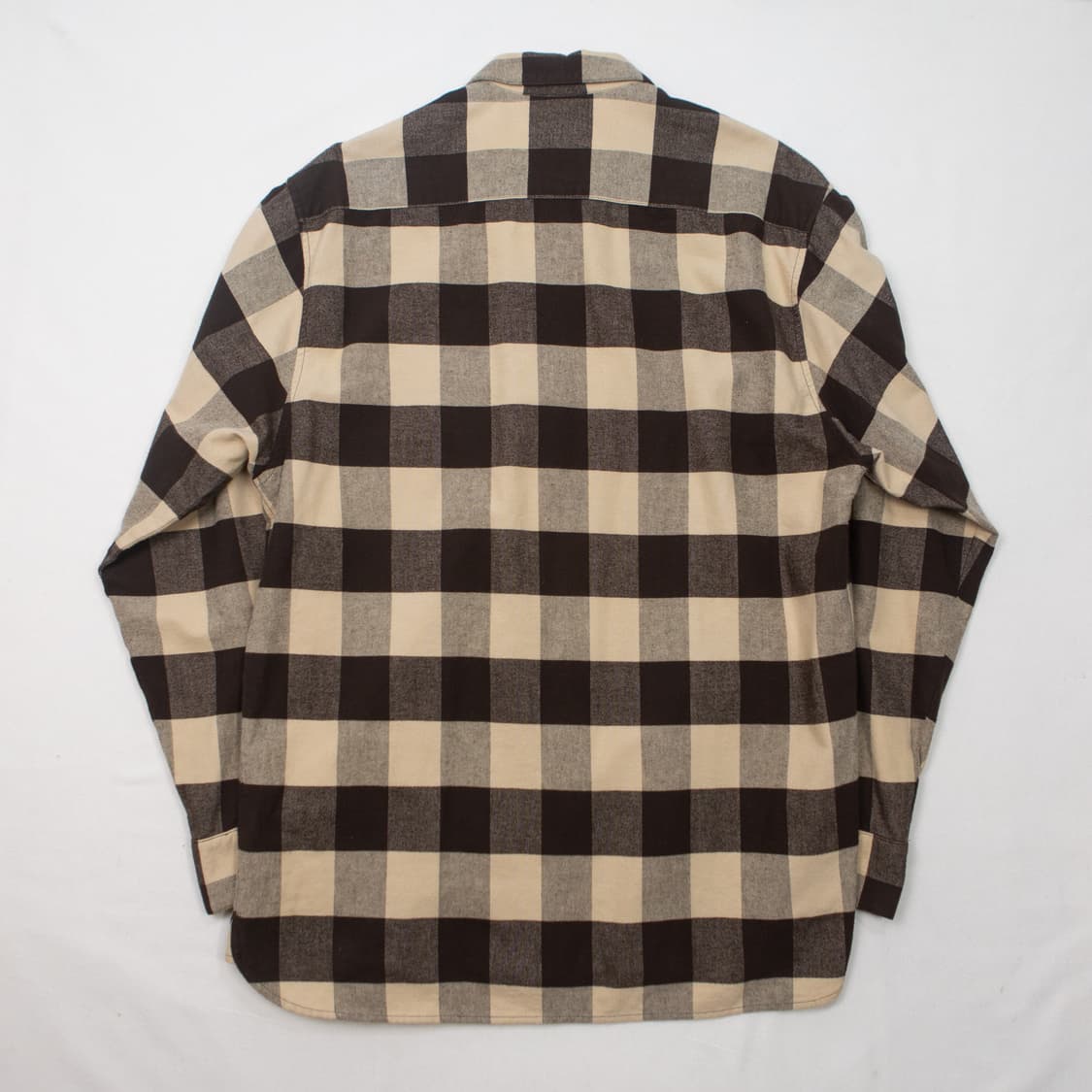 90s 슈프림 버팔로 체크 셔츠 브라운 상품이미지9