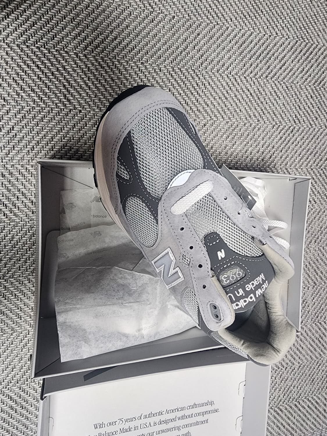 뉴발란스993 270d 그레이 상품이미지1