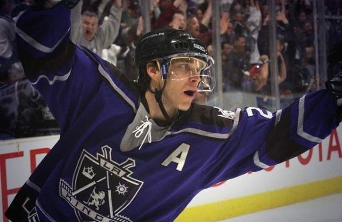 90's 스타터 로스엔젤레스 킹스 올드스쿨 하키 져지 L 상품이미지7