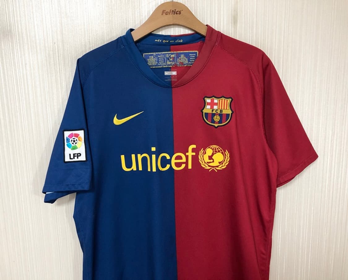 나이키 08-09 FC바르셀로나 홈유니폼/져지 M(100) 상품이미지2