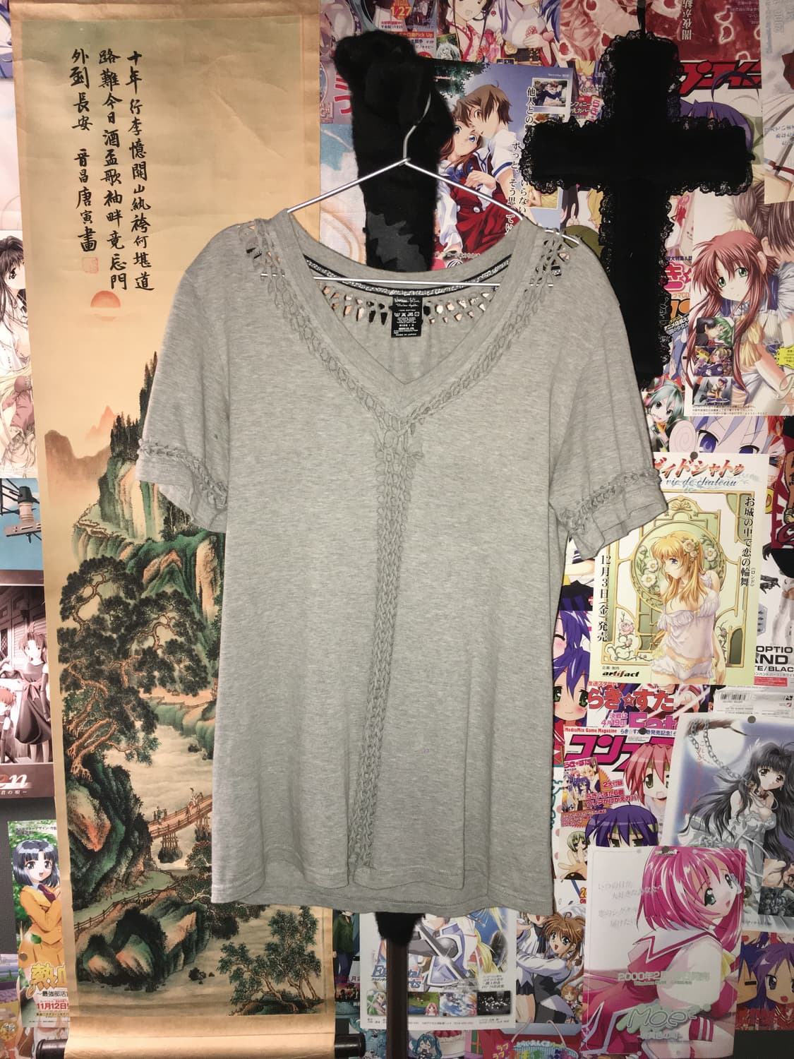 Number Nine 07 ss waffle T shirt 넘버나인 상품이미지1