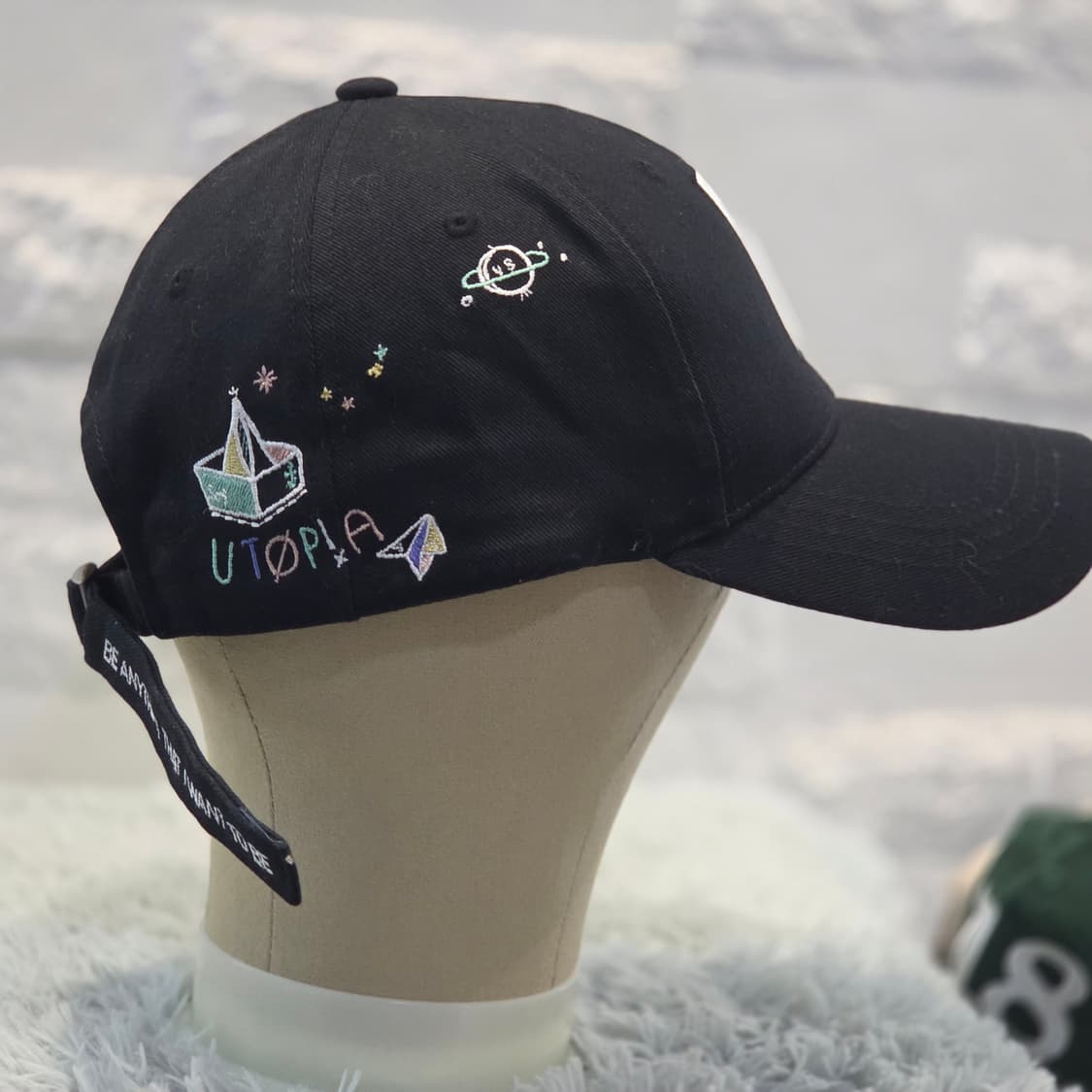 p2-9:노보 유토피아 자수 블랙(Free Size)58-62 상품이미지2