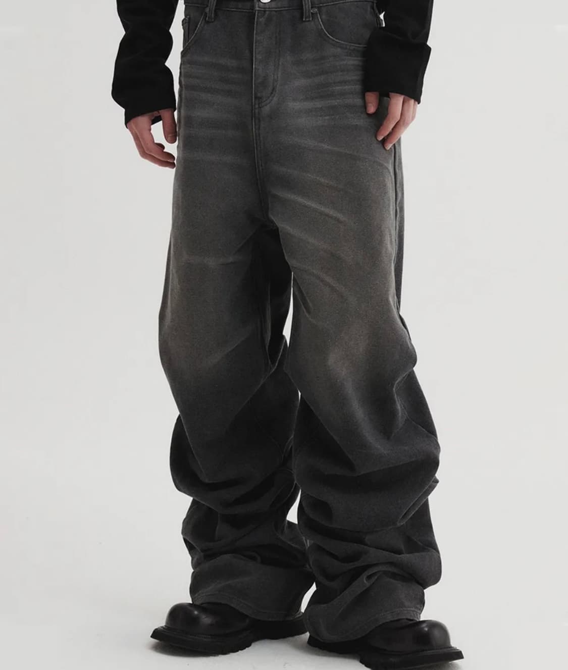 DNSR 옥스포드 데님팬츠 상품이미지1