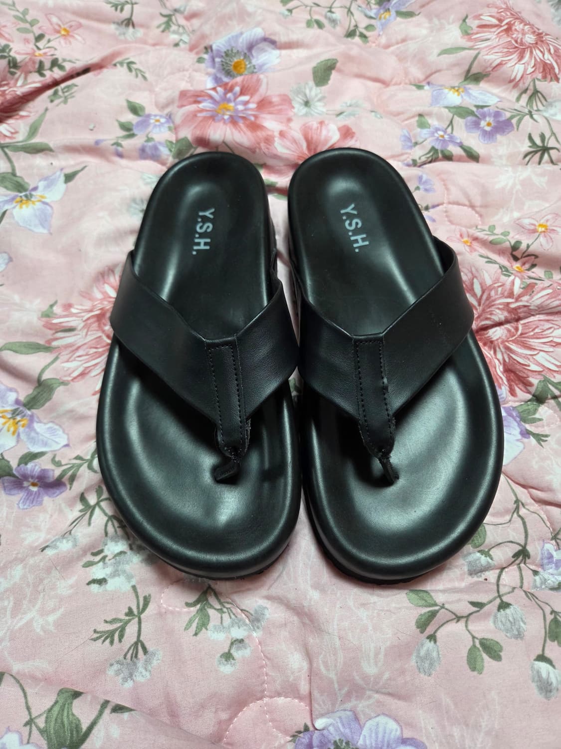Y.S.H. 블랙 쪼리 슬리퍼 270 상품이미지1