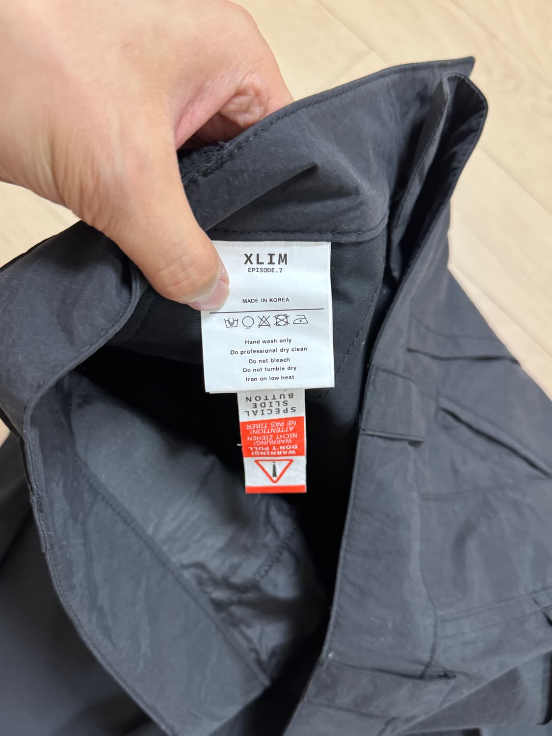 [M] 엑슬림 EP.7 04 TROUSERS MATTE BLACK 상품이미지5