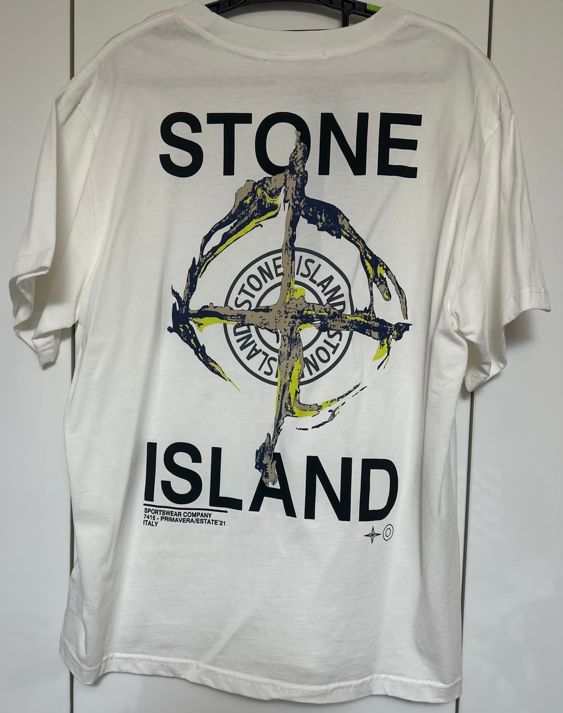 스톤아일랜드화이트반팔 티셔츠 상품이미지5