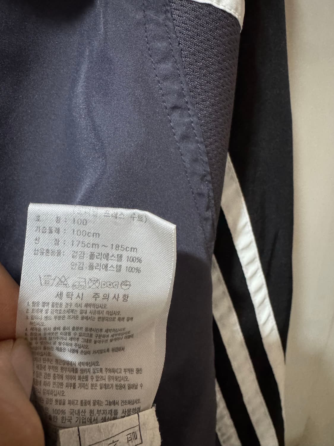 아디다스 00‘s 올드스쿨 프레스 삼선 바람막이  상품이미지6