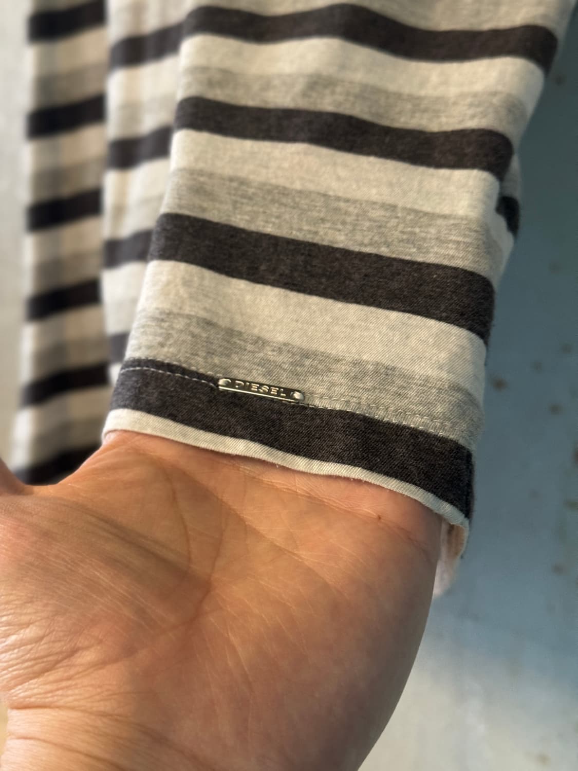 44-66 ) DIESEL Stripe Tee 상품이미지4