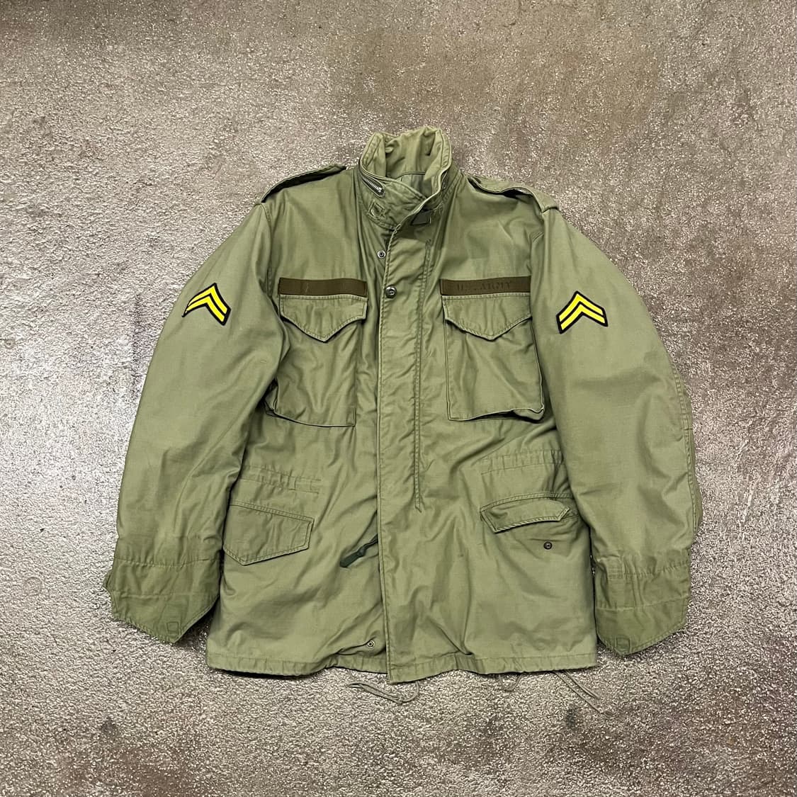 70s 오리지날 2세대 M-65 필드자켓 (M/L) 상품이미지1