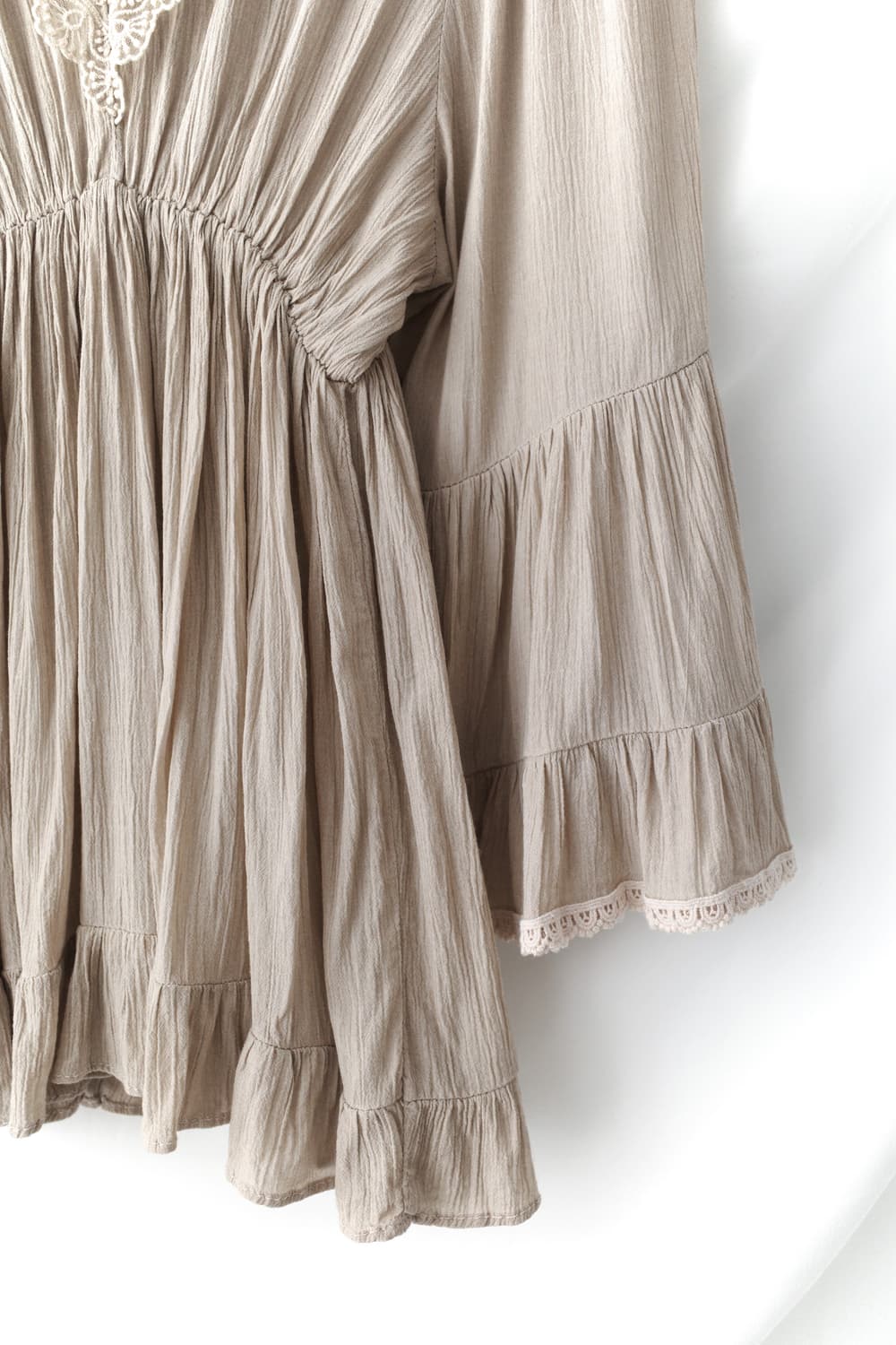 shirring lace blouse 상품이미지3