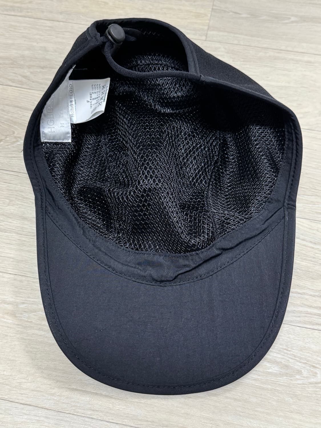 HGBB studio 시에라 캡 블랙 상품이미지2
