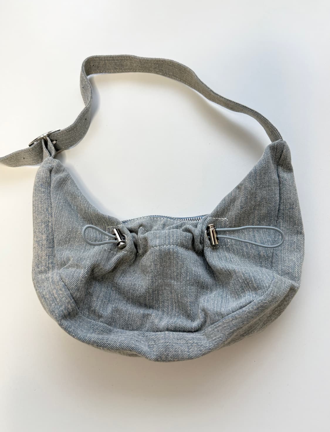 연청 데님 숄더백 상품이미지3