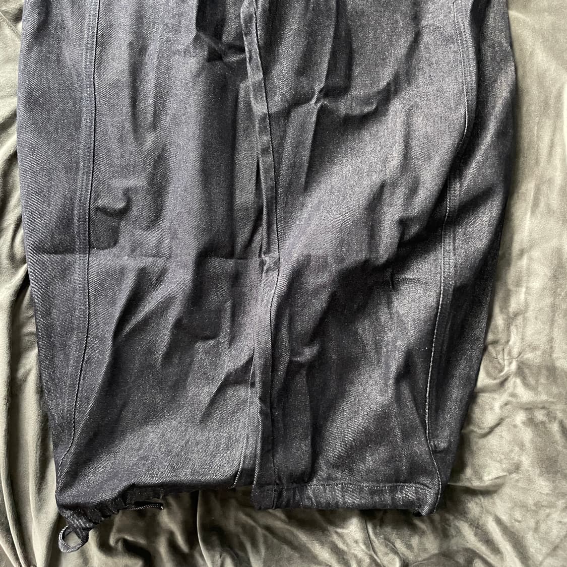 TEXX 텍스 TY302 커브드 배기 벌룬 데님 L사이즈 택포함 새상품 상품이미지5