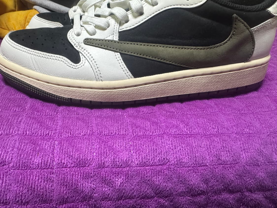 W275 조던1 트레비스캇 미디움 올리브 상품이미지3